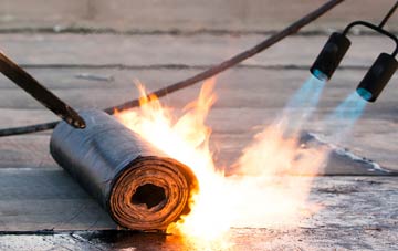 Rosebush asphalt flat roofing repairs